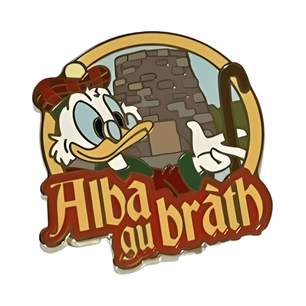Alba gu bràth Scrooge McDuck Disney pin