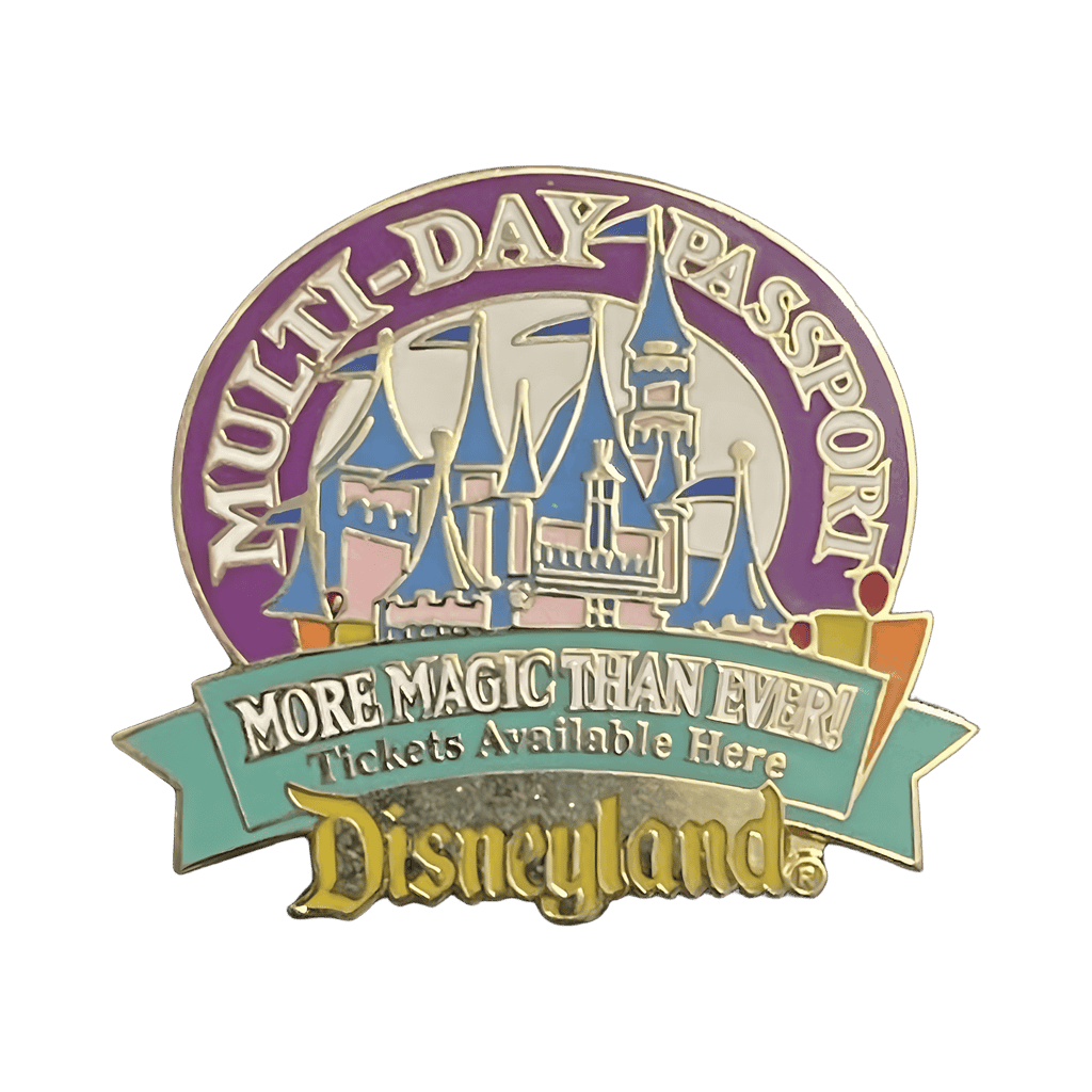 Multi-Day Passport - More Magic Than Ever! Disney pin
