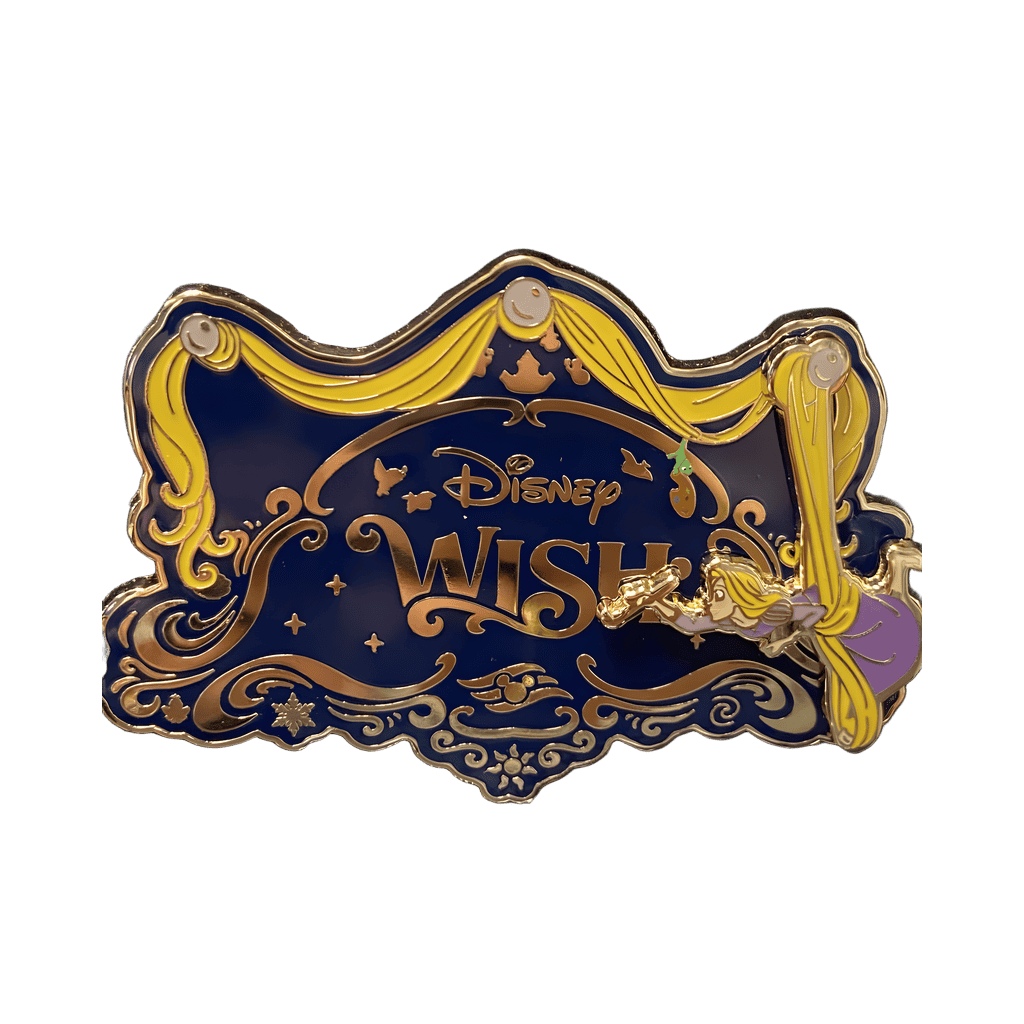 Rapunzel Swinging Disney pin