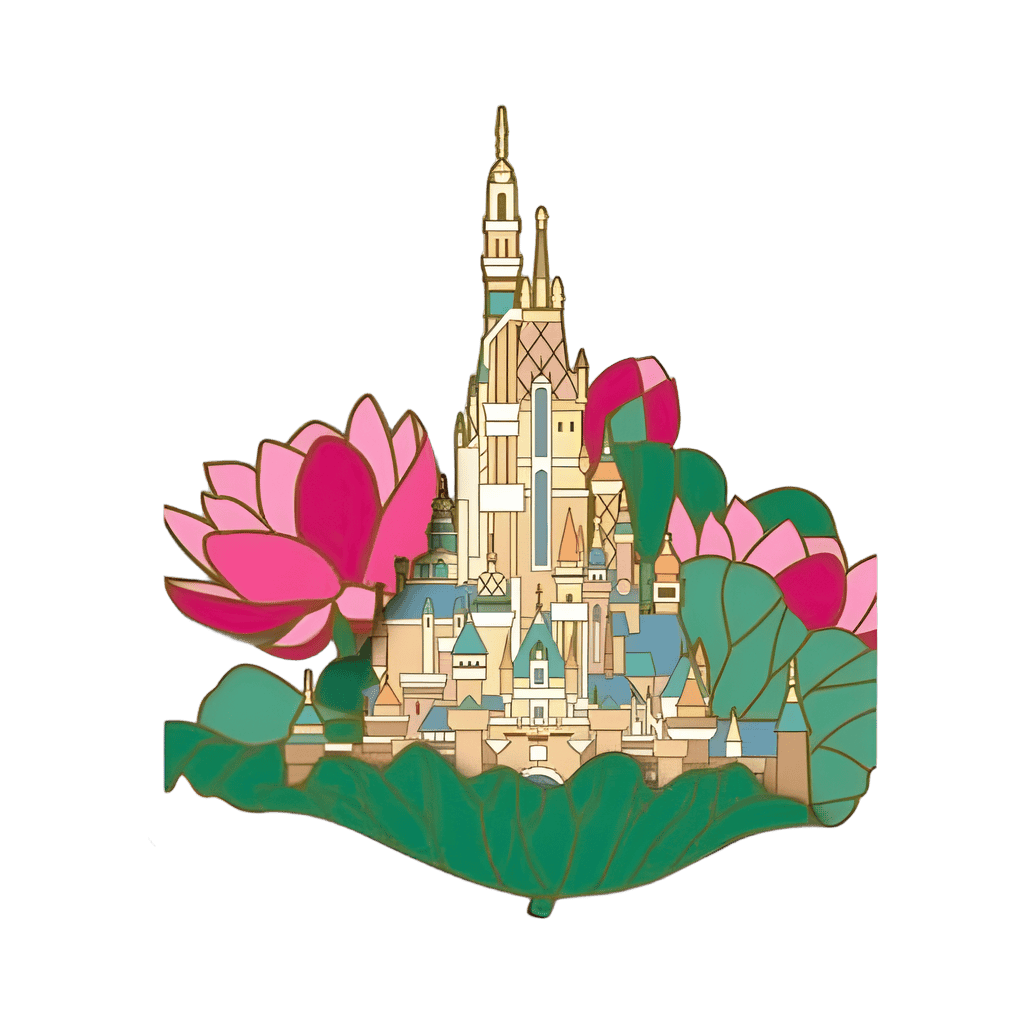Castle Set - Hong Kong Disneyland Disney pin