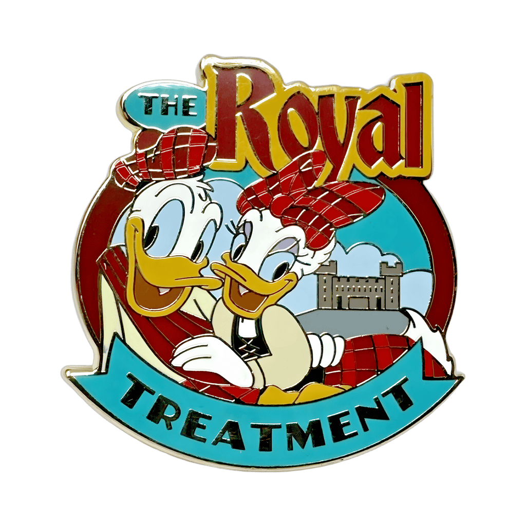 The Royal Treatment Donald & Daisy Disney pin