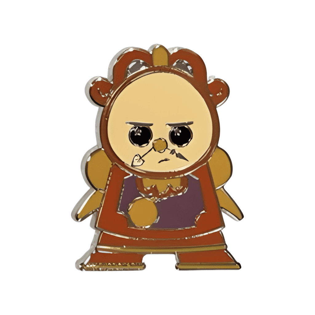 Cogsworth Disney pin