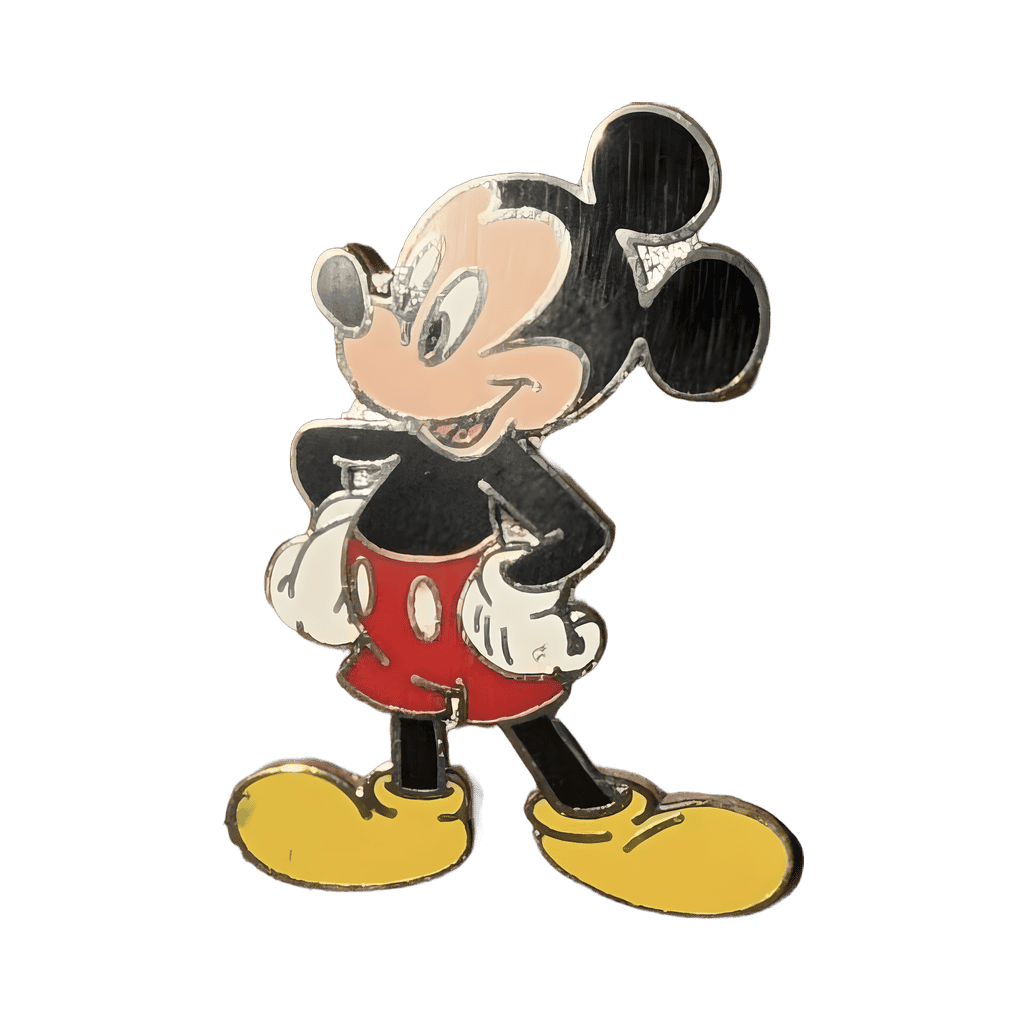 Classic Mickey Hands on Hip Looking Left Disney pin