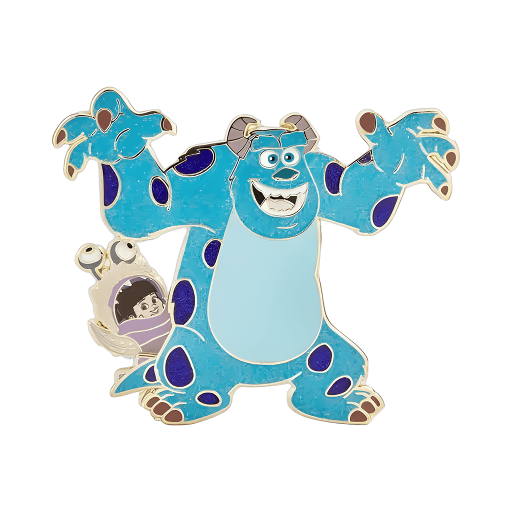 Sulley and Boo Disney pin