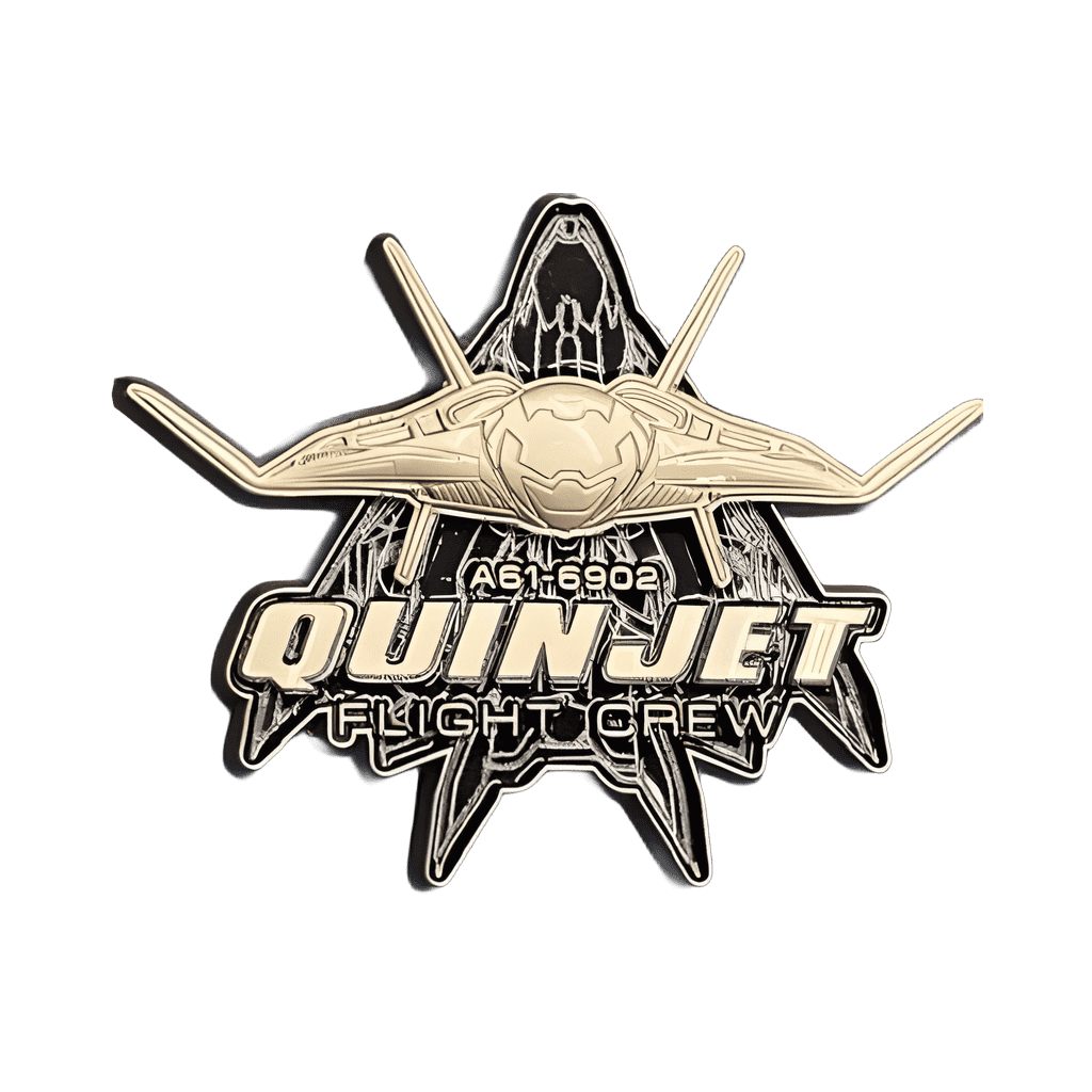 Quinjet Disney pin