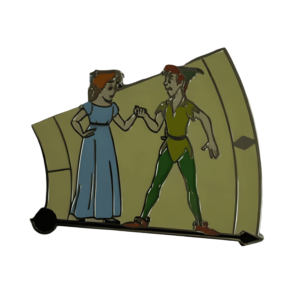 Peter Pan & Wendy Clock Pin Disney pin