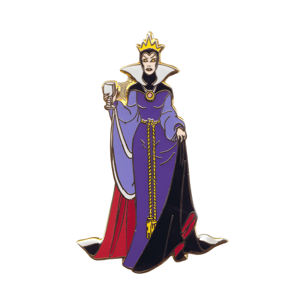 The Evil Queen holding a Chalice Disney pin