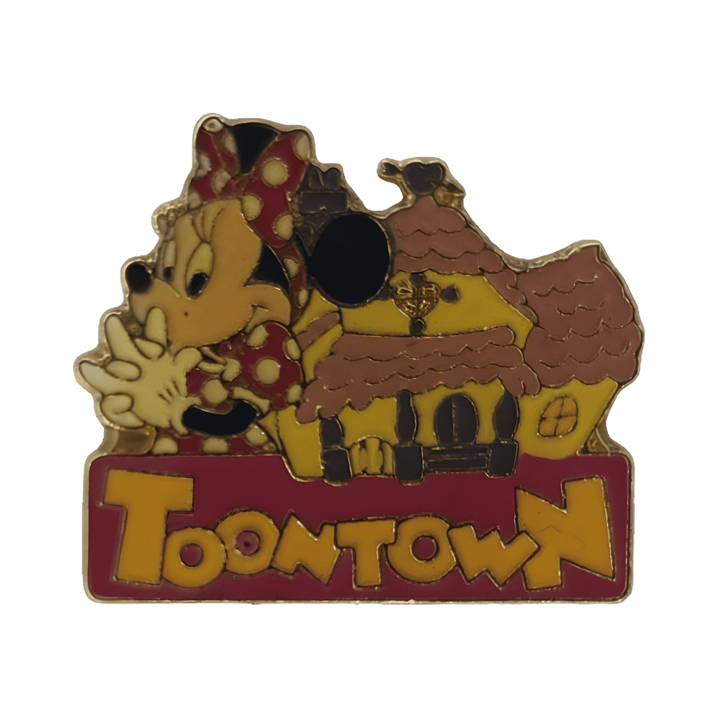 Minnie Mouse with House and Logo Disney pin