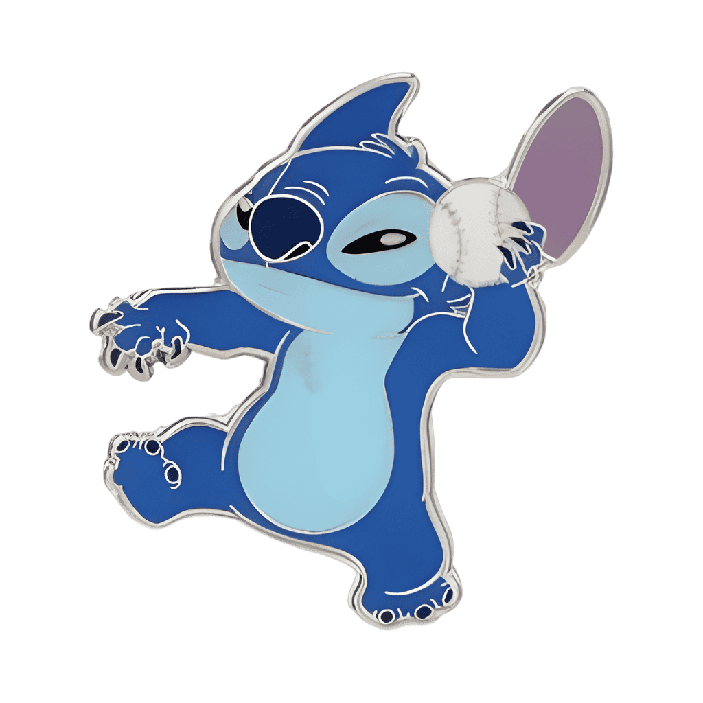 Baseball Stitch Disney pin