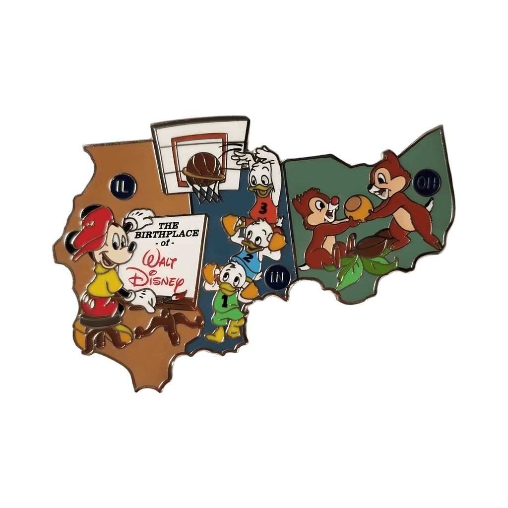 Illinois / Indiana / Ohio Disney pin