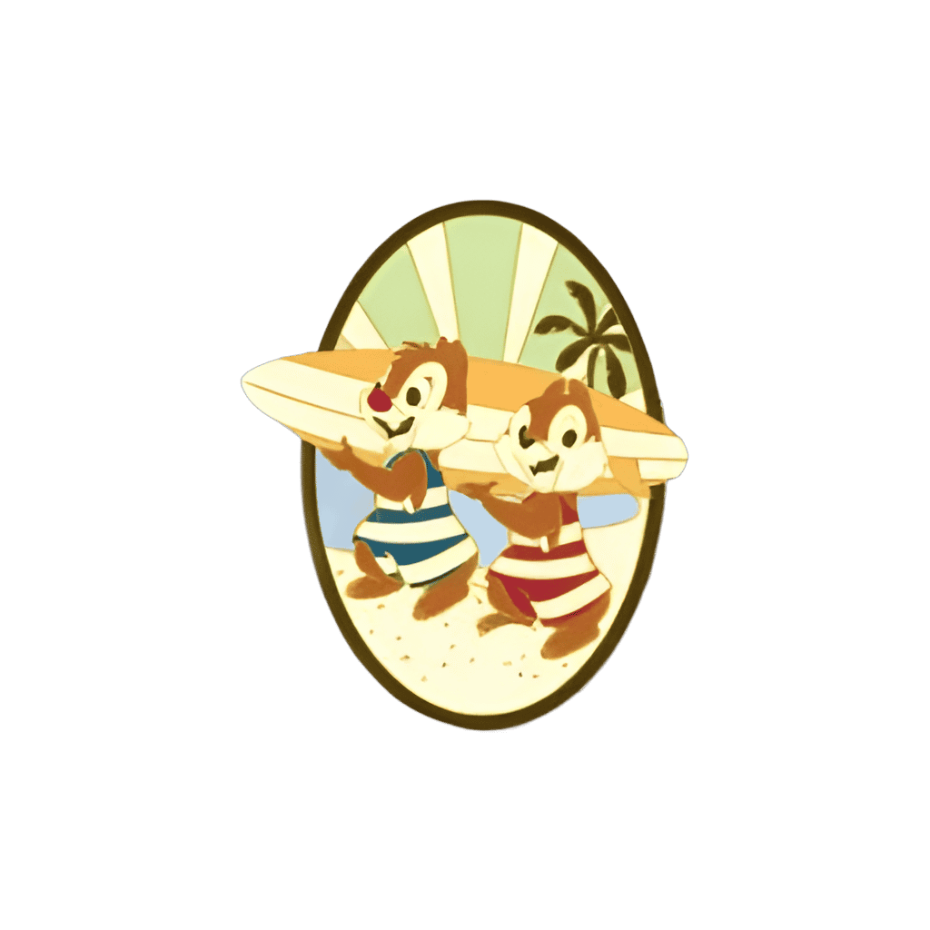 Chip and Dale Disney pin