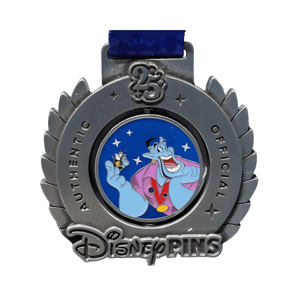 25th anniversary character collection Genie Spinner Disney pin