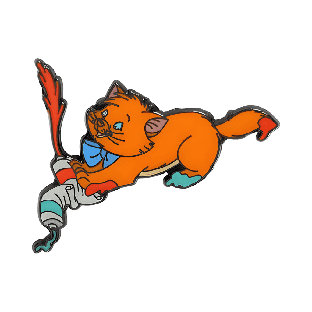Toulouse with red paint Disney pin