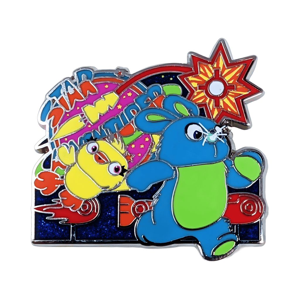 Ducky and Bunny Disney pin