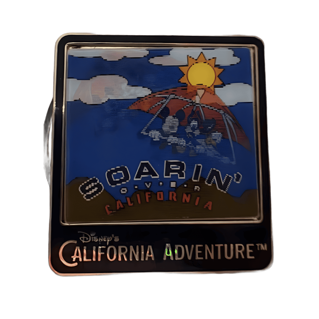 Soarin’ over California -Mickey, Donald and Goofy Lenticular Disney pin