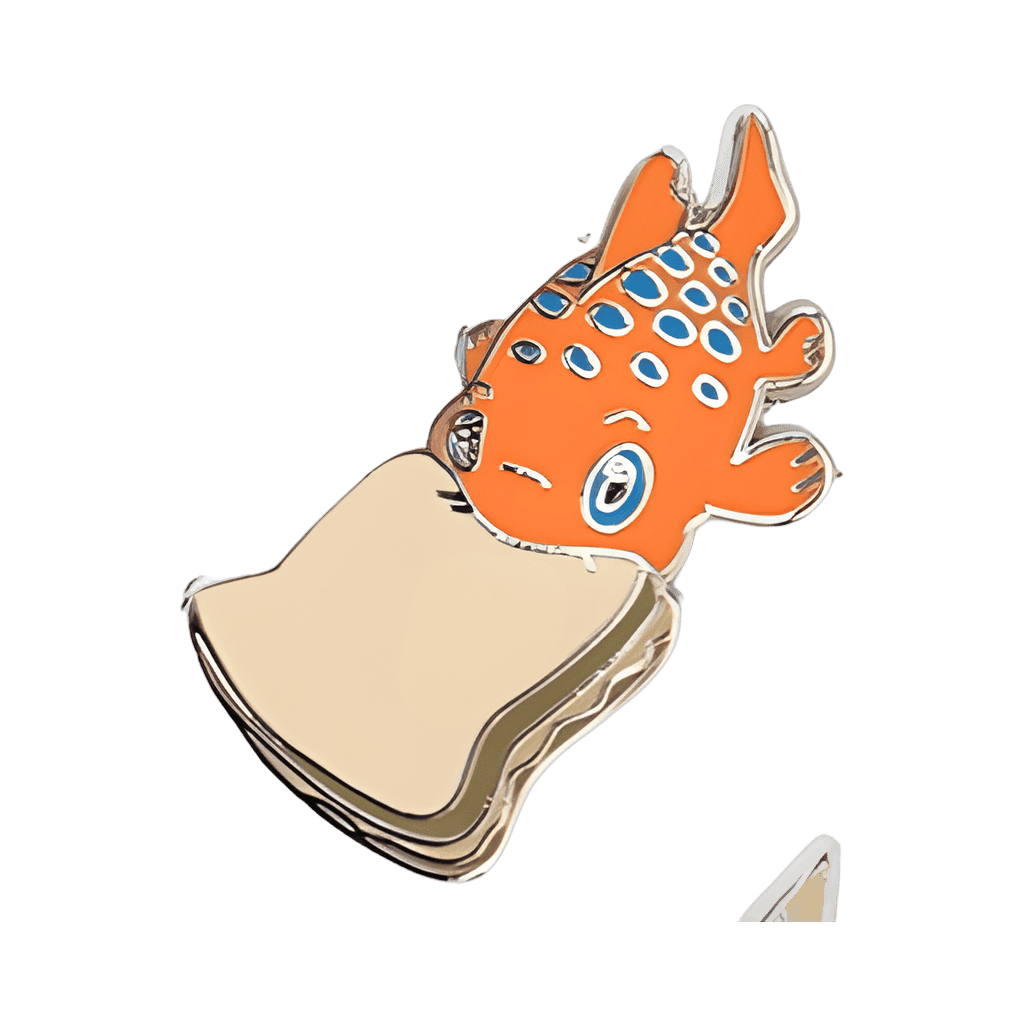Pudge the Fish Disney pin