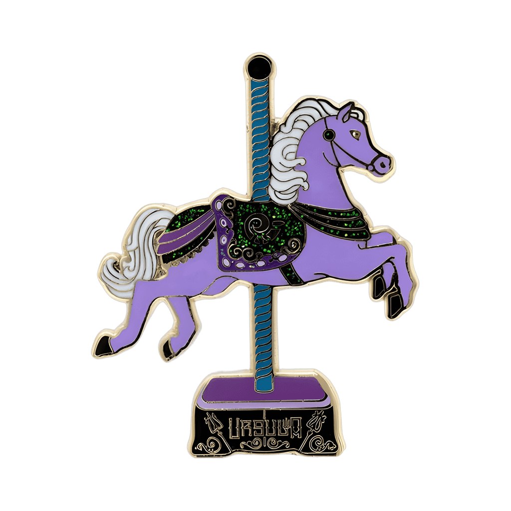 Ursula Carousel Horse Disney pin