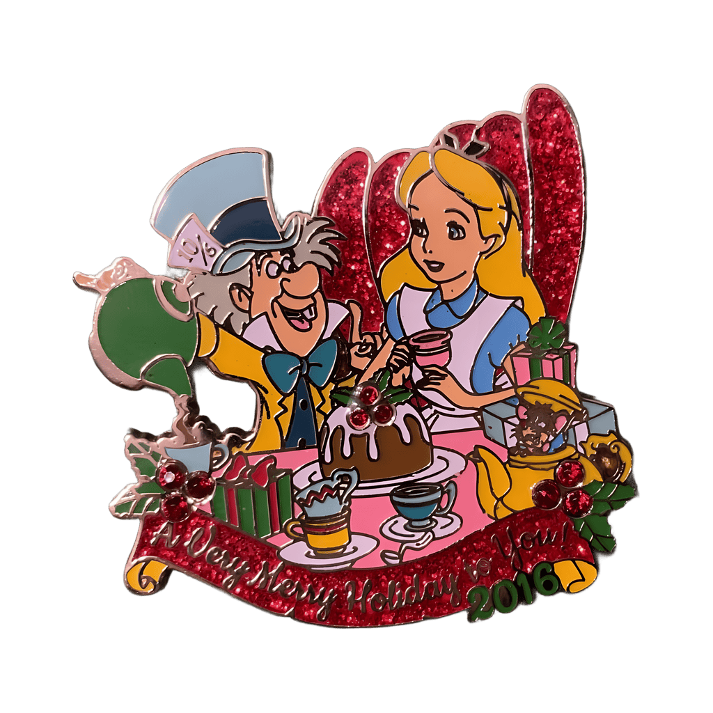 Very Merry Christmas Alice Disney pin