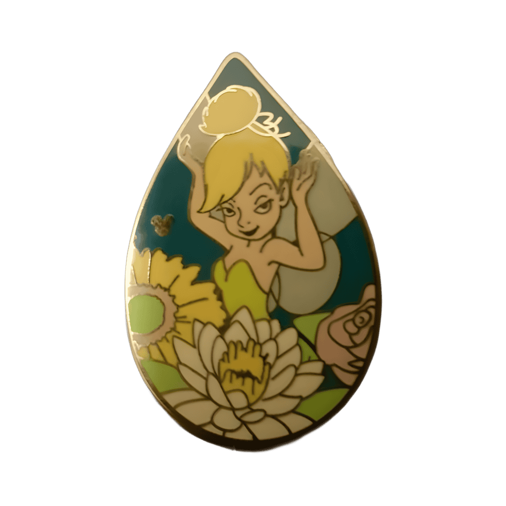 Flowers Disney pin