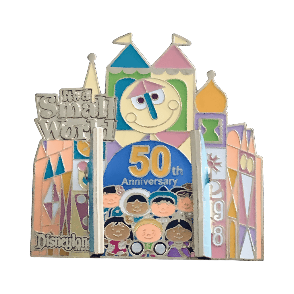 50th Anniversary Hinged Facade Disney pin