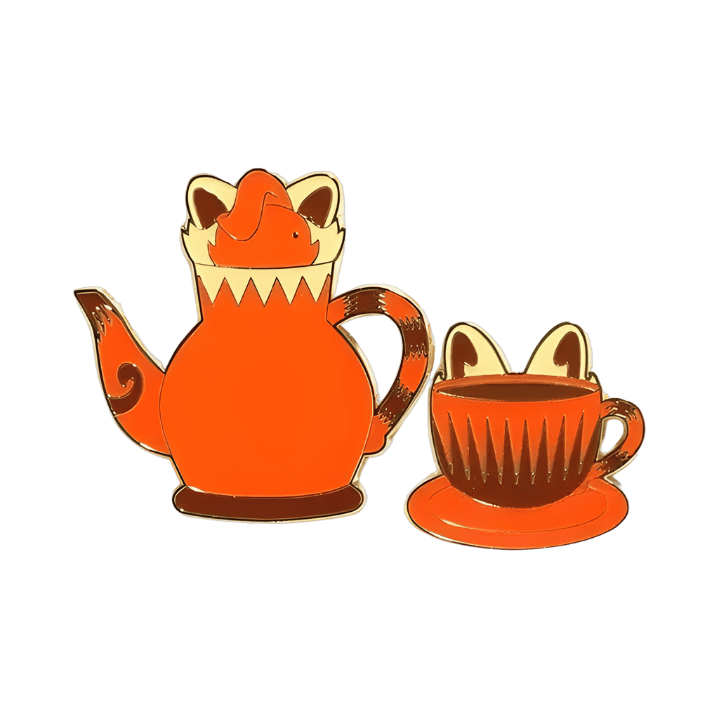 Turning Red 2-Pin Tea Set Disney pin