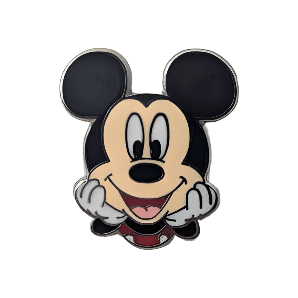 Mickey Hands on Cheeks Disney pin