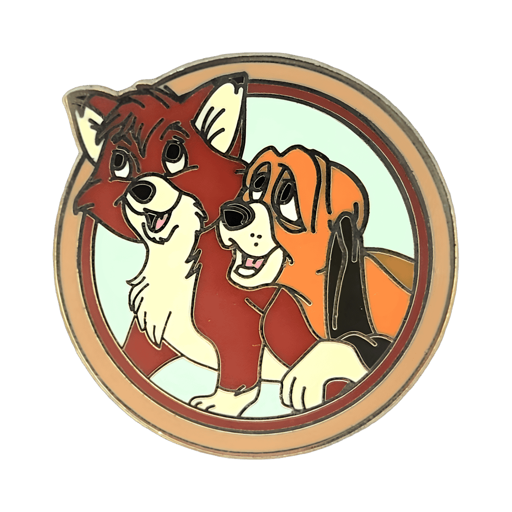 Tod and Copper Disney pin