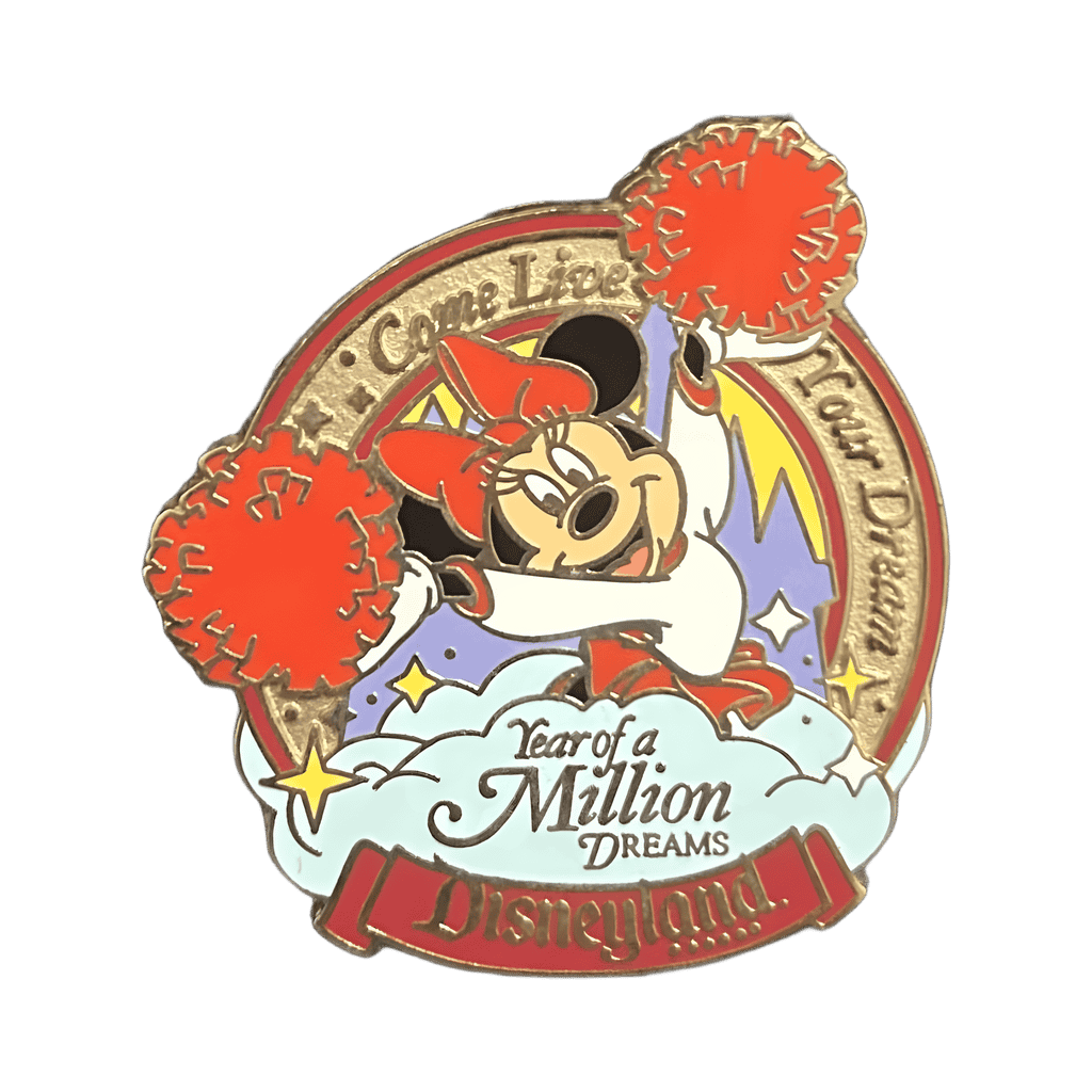 Minnie Cheerleader VISA Rewards Disney pin