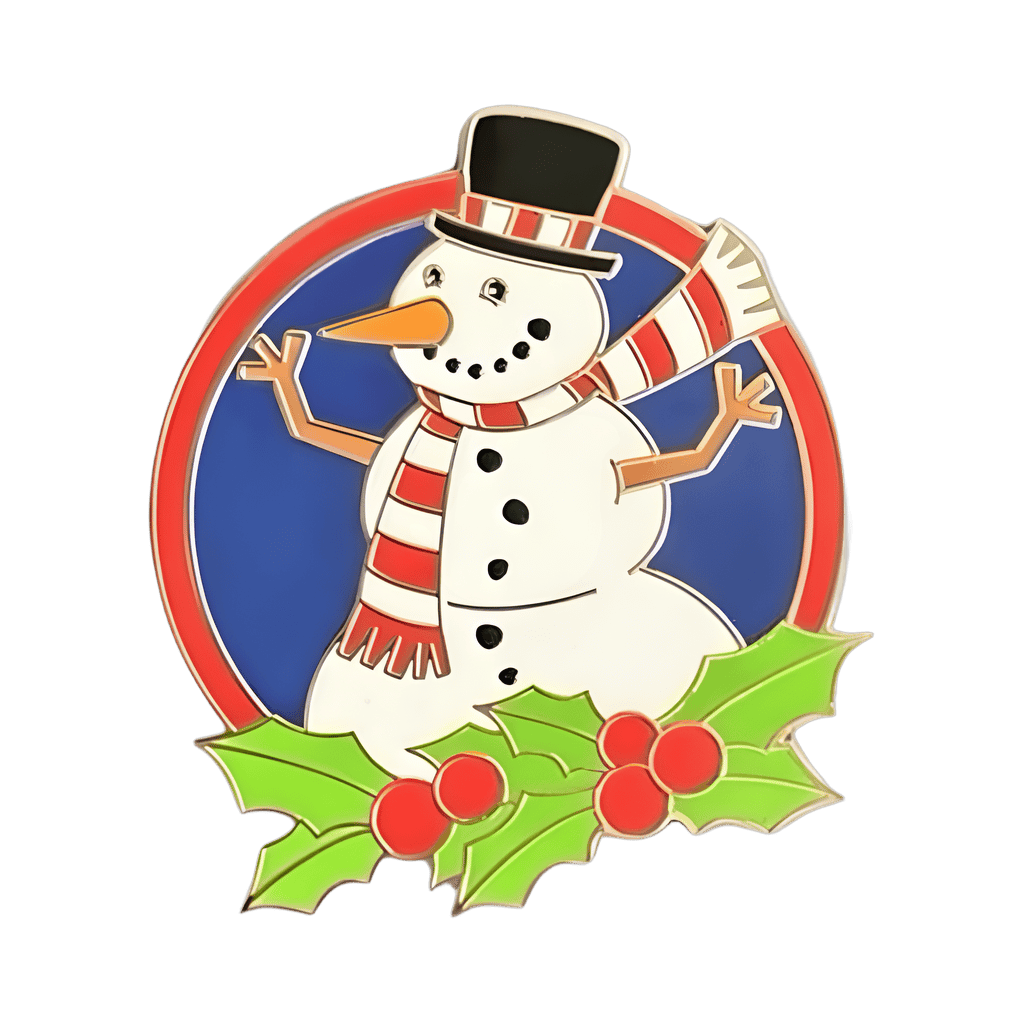 Snowman Disney pin