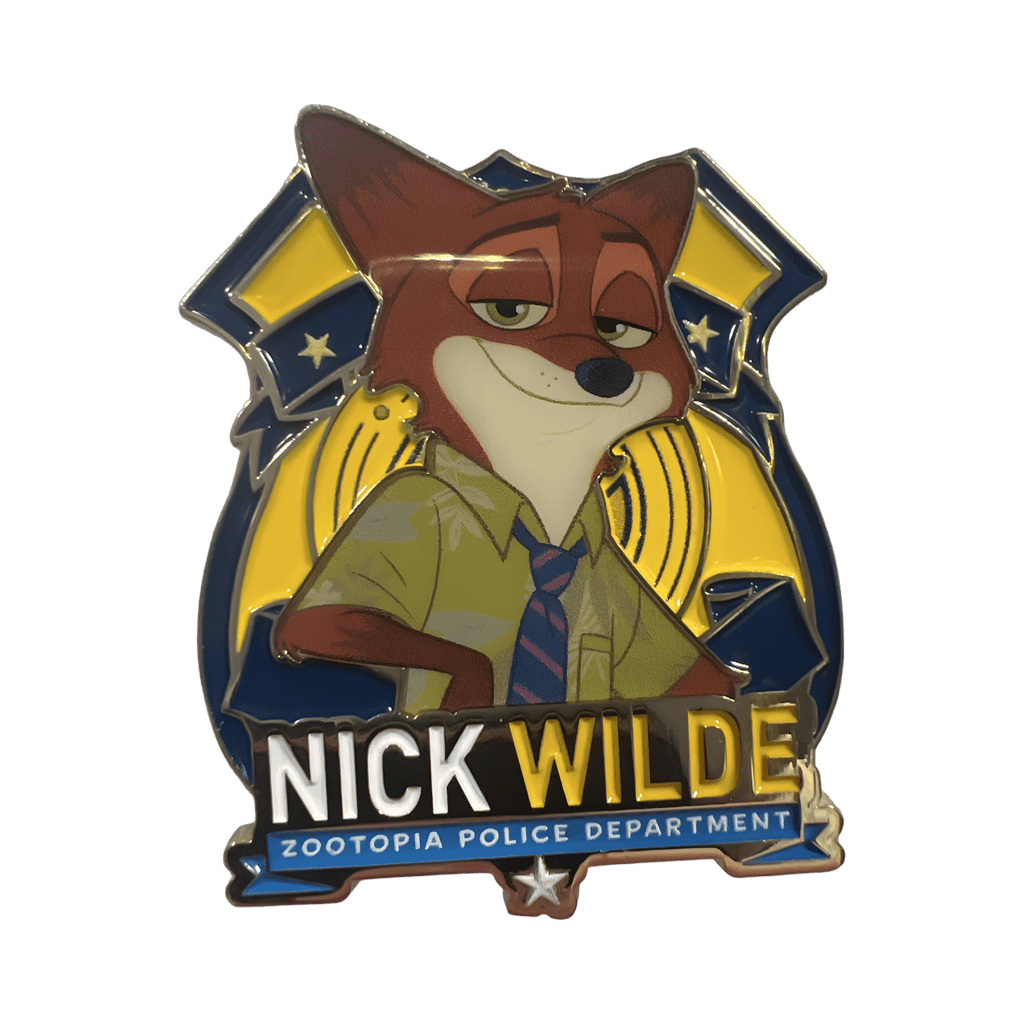 Nick Wilde Badge Disney pin