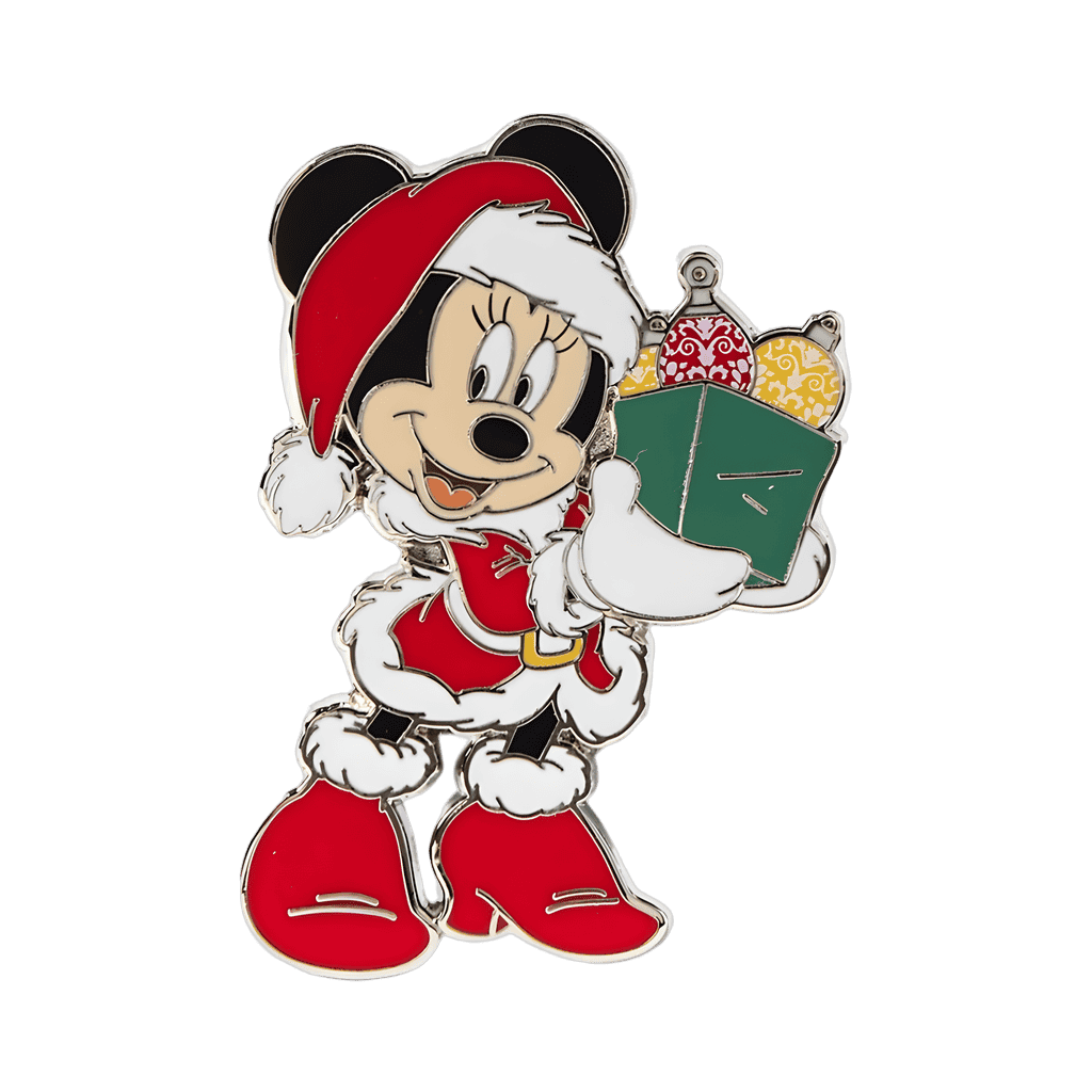 Santa Minnie Disney pin