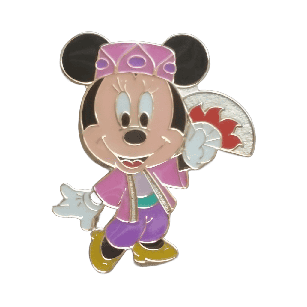 Bon Fire Dance 2010 - Minnie Mouse with Fan Disney pin