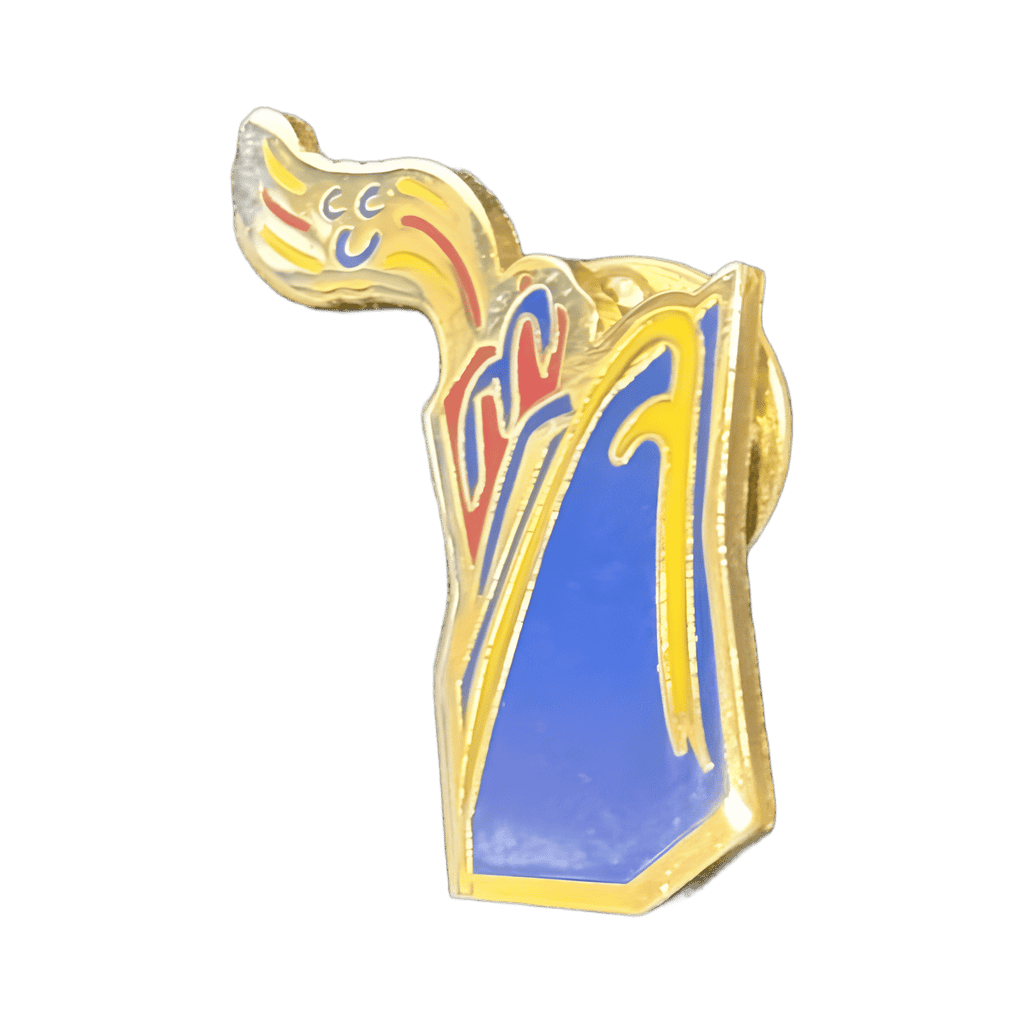 Disney Magic - Stylized Blue Disney pin