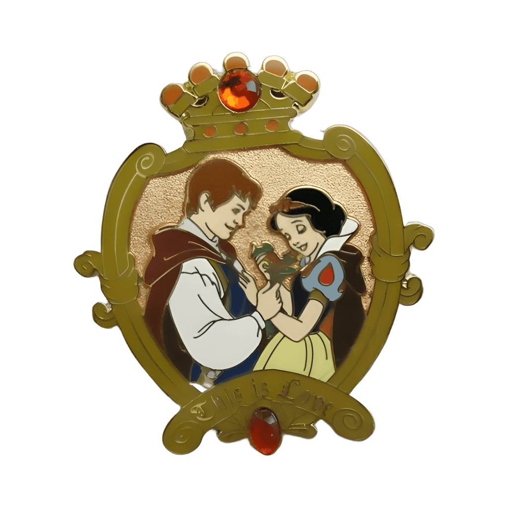 Snow White and Prince Disney pin