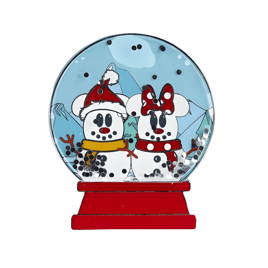 Mickey and Minnie Snow Globe Disney pin