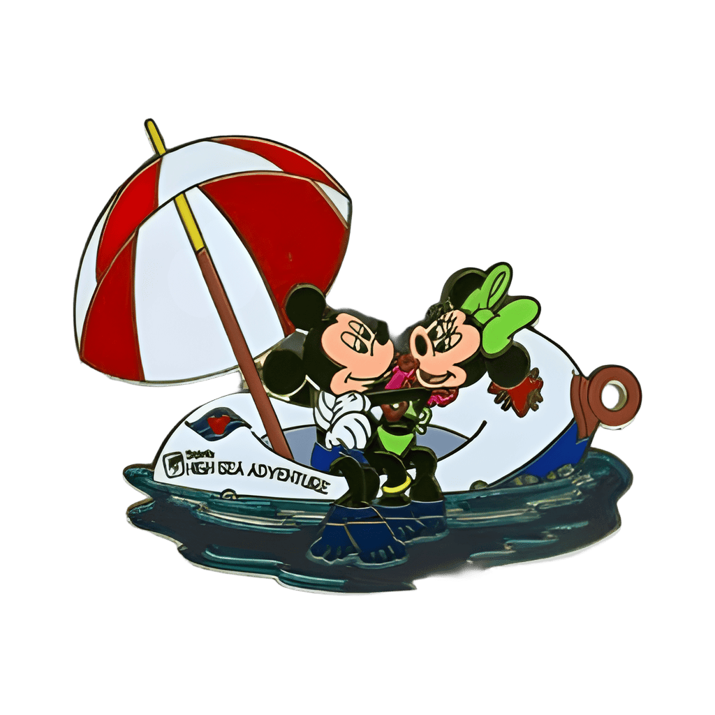 Mickey and Minnie's Boat of Bliss Disney pin