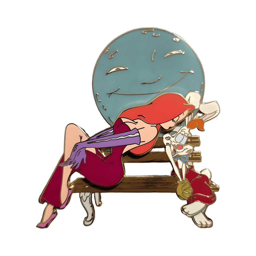 Disney Auctions - Roger and Jessica Rabbit - Mechanical Jumbo Disney pin