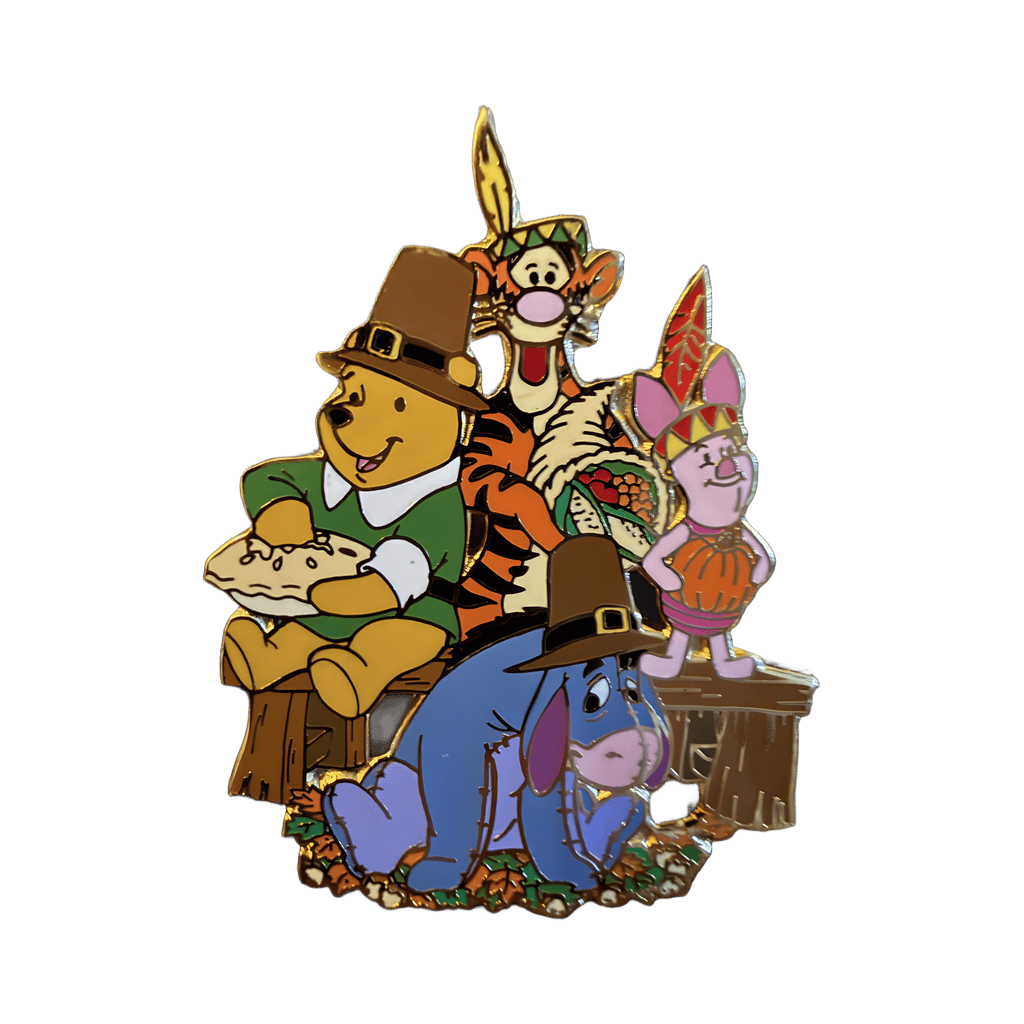 Winnie the Pooh, Tigger, Eeyore, and Piglet Disney pin