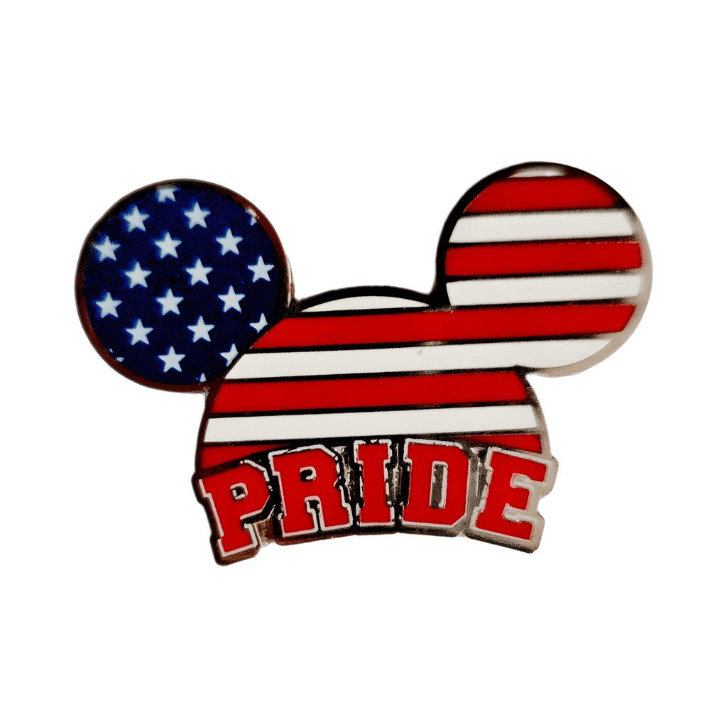 USA Pride Mickey Ears Disney pin