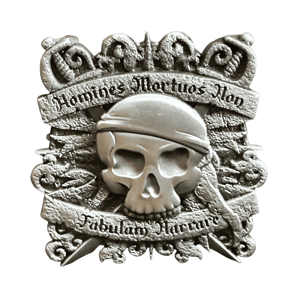 Pirates of the Caribbean (Homines Mortuos Non Fabulam Narare) Disney pin