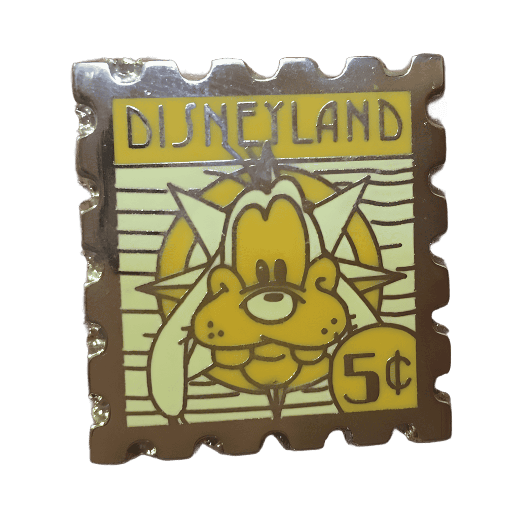 Disneyland Goofy 5¢ stamp Disney pin