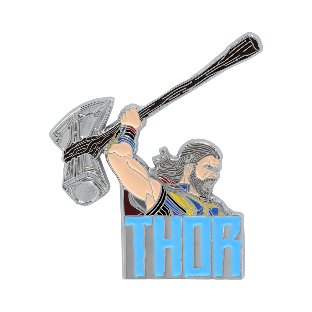 Thor with Stormbreaker Portrait Disney pin