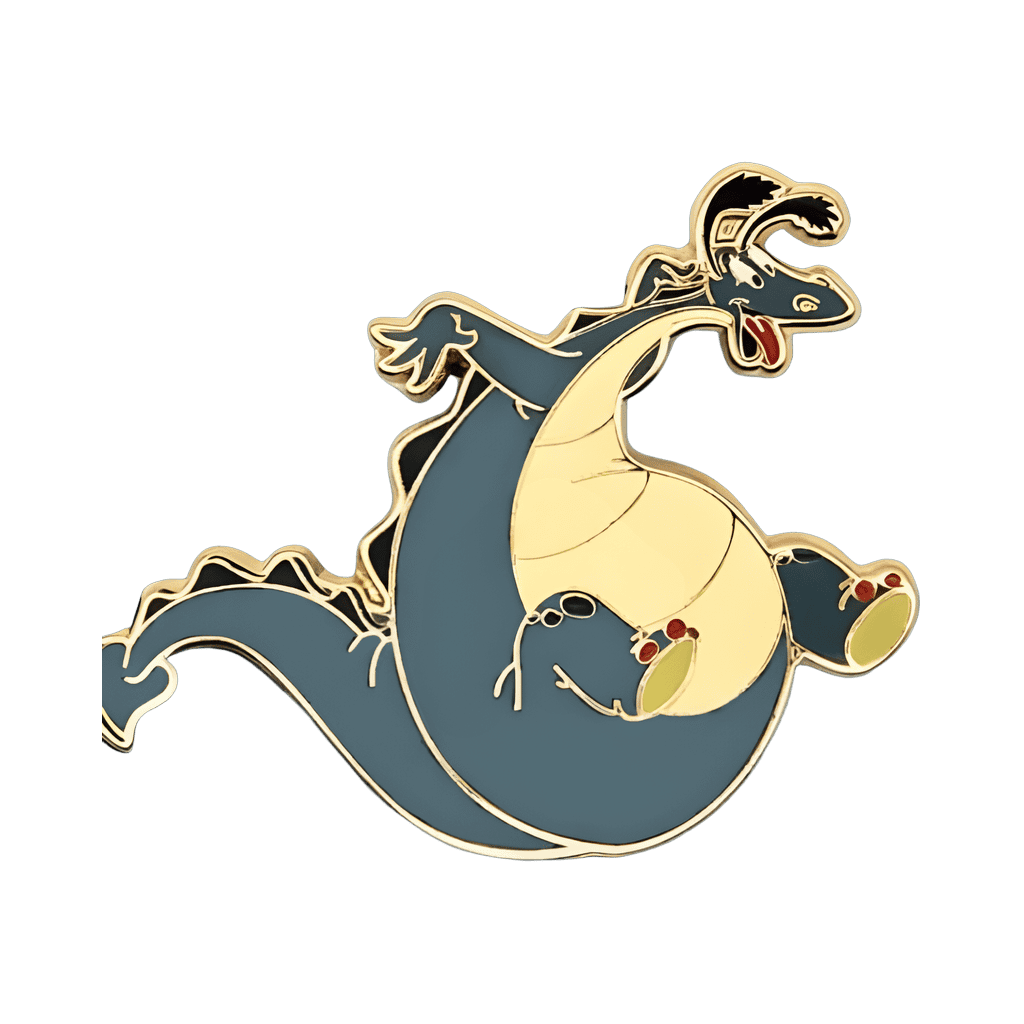 Exuberant Reluctant Dragon Disney pin
