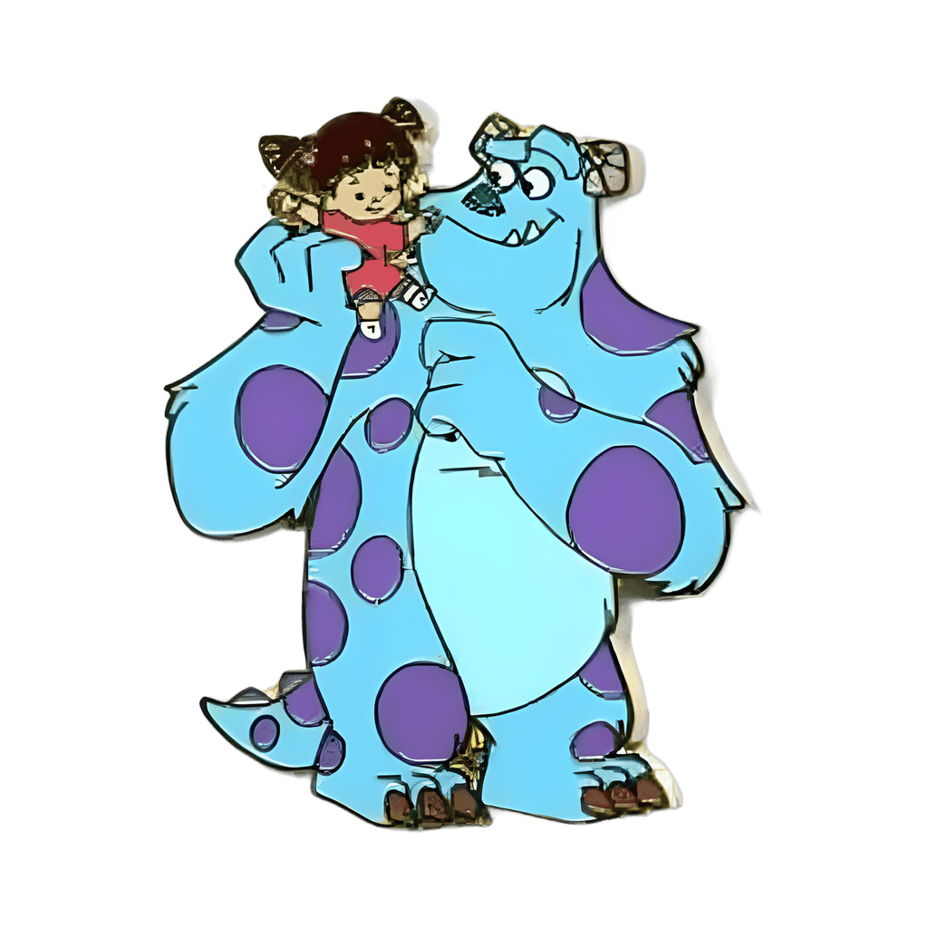 Sulley and Boo Disney pin