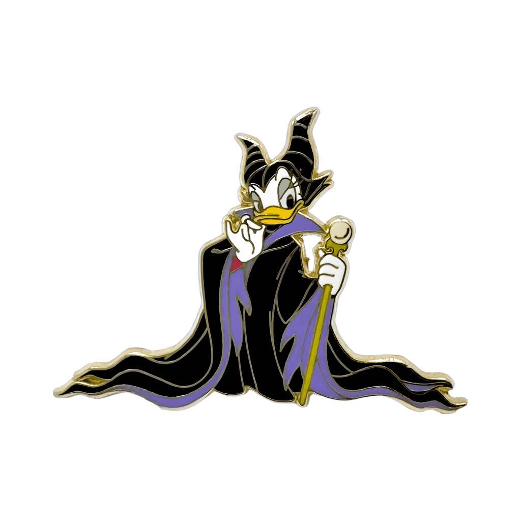 Daisy Dressed as Maleficent Disney pin