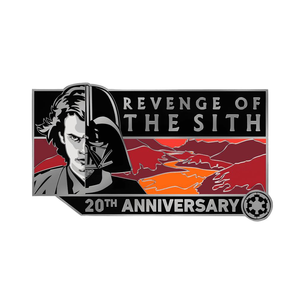 Revenge of the Sith 20th Anniversary Disney pin