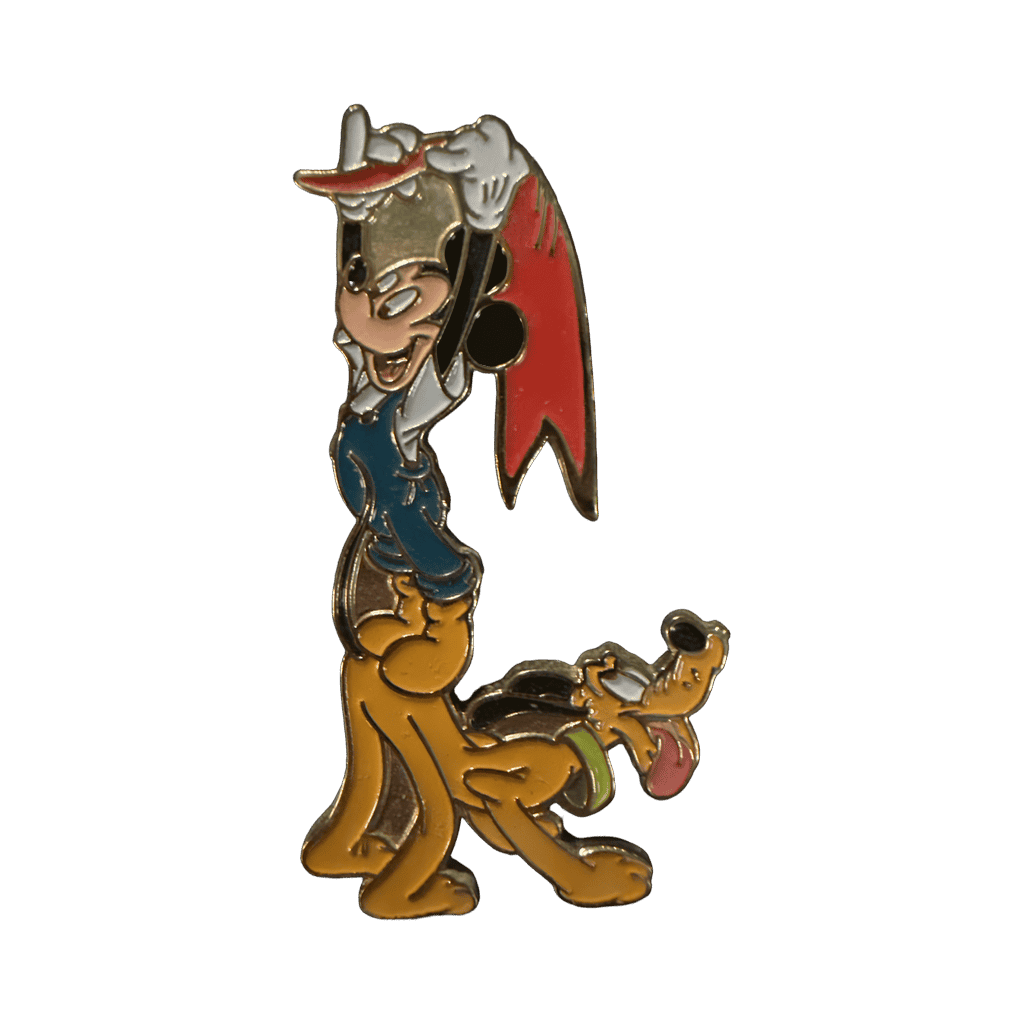Mickey Mouse and Pluto Disney pin