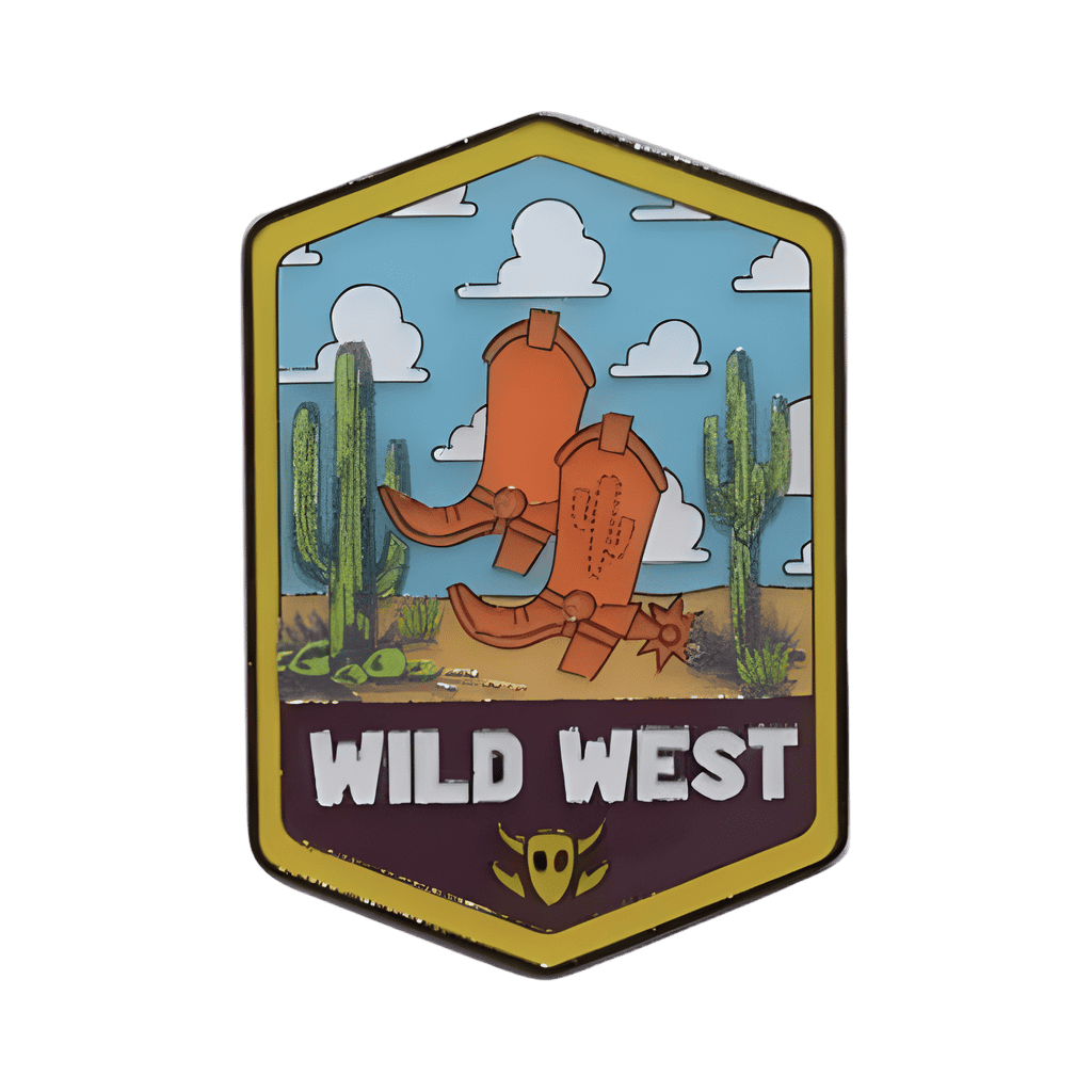 Wild West Disney pin
