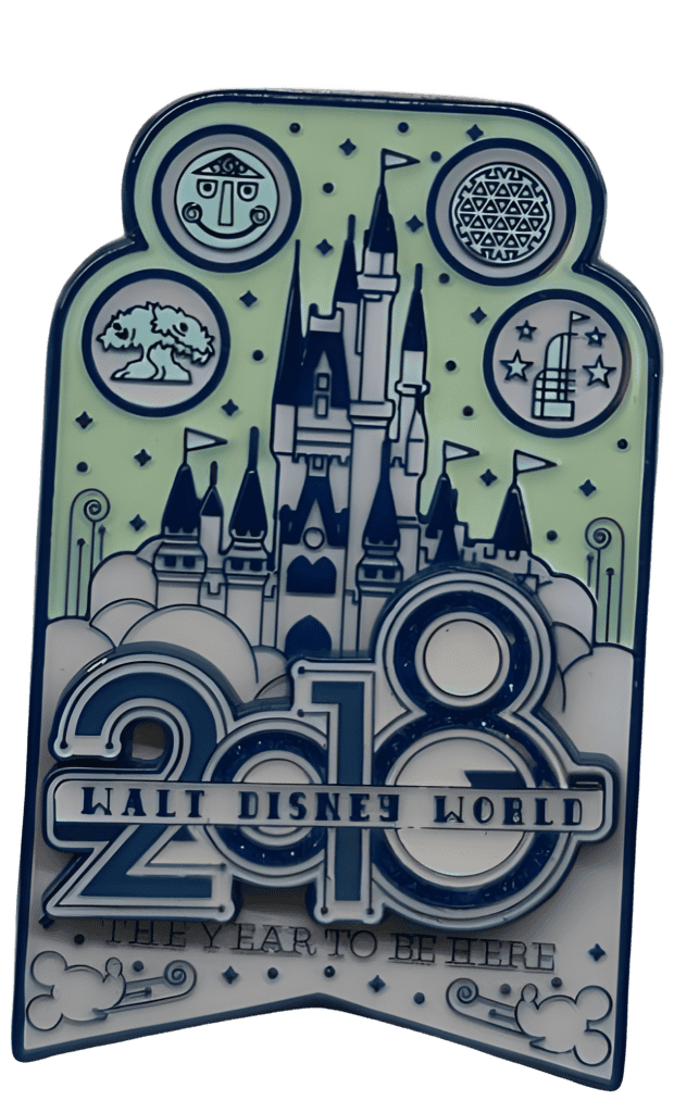 WDW 2018 The Year to be Here Disney pin
