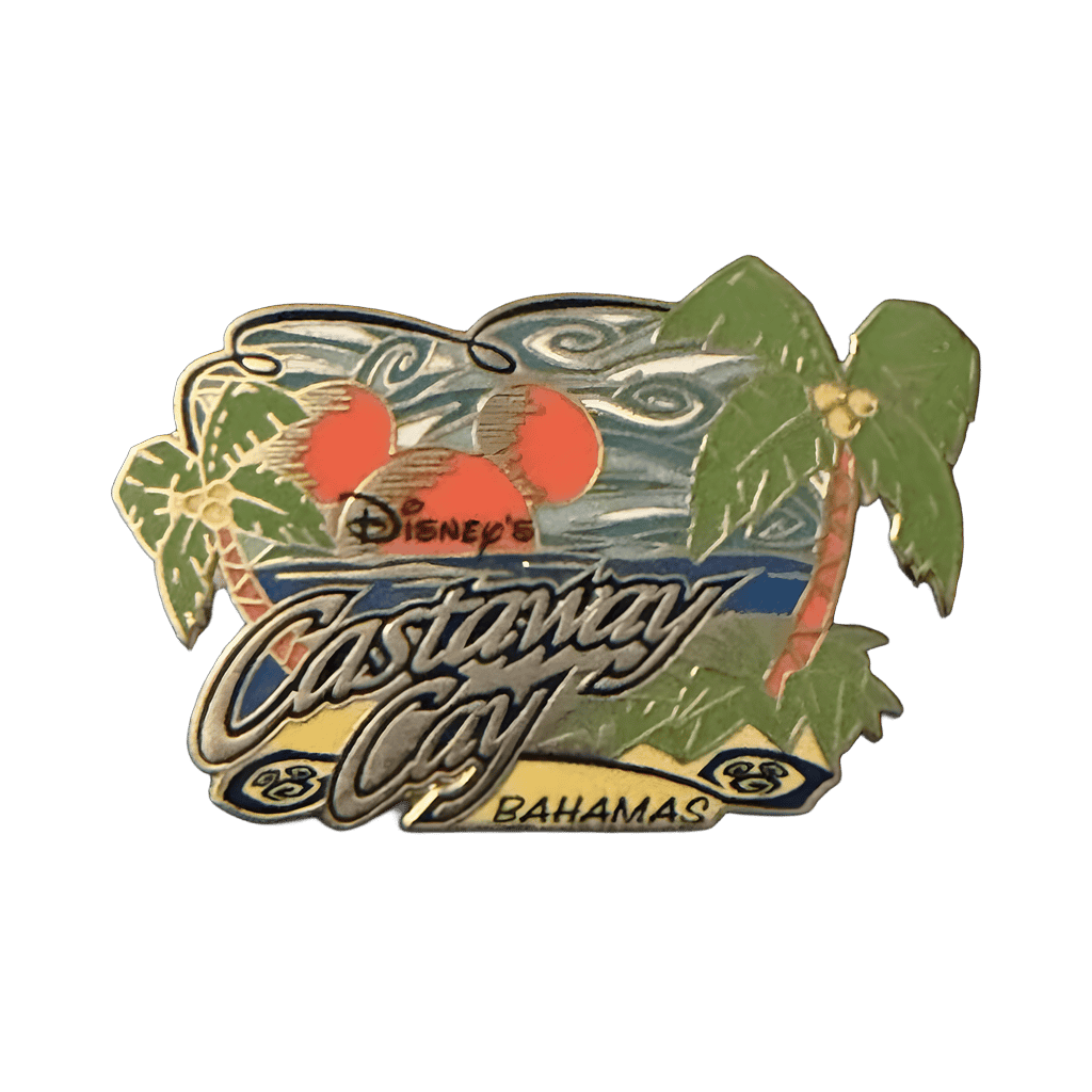 Castaway Cay Bahamas Disney pin